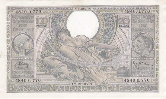100 Franc 1938